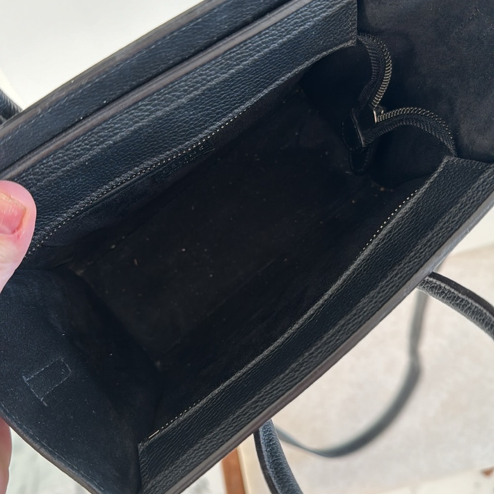 Céline Nano luggage - Black - Picture 4 of 10